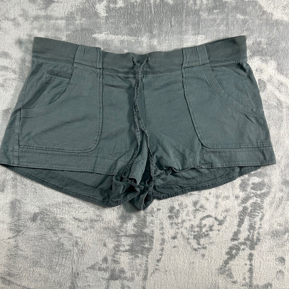 GapBody‎ Women Gray Cargo Drawstring Shorts XS TP